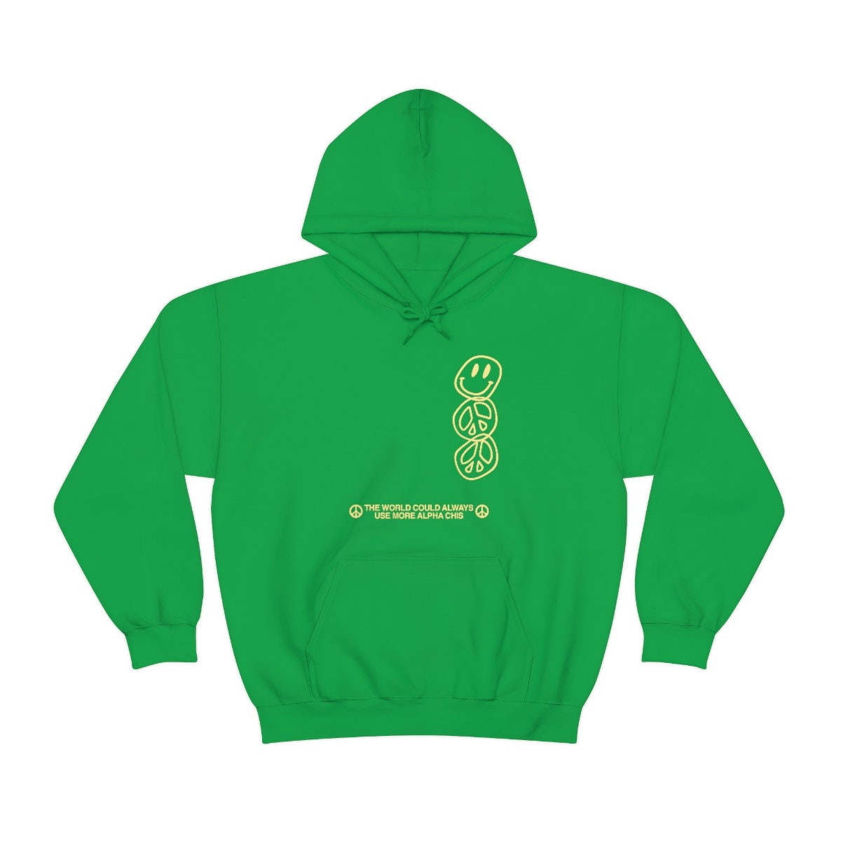 Happy to Be Alpha Chi Sorority Sweatshirt Green Trendy - Etsy