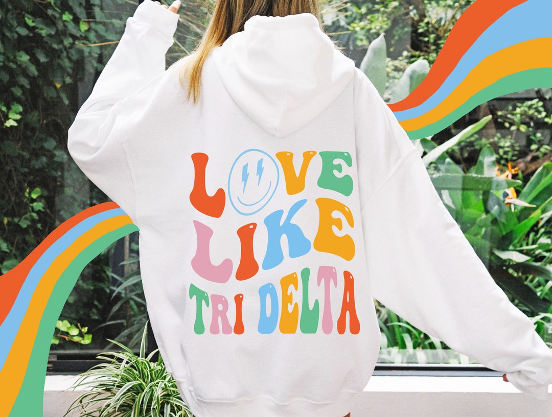 Sorority Sweatshirt - Delta Iota Delta In My Heart Women Off Shoulder main image 0