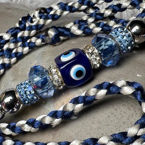 Custom satin braided dog show lead image 14
