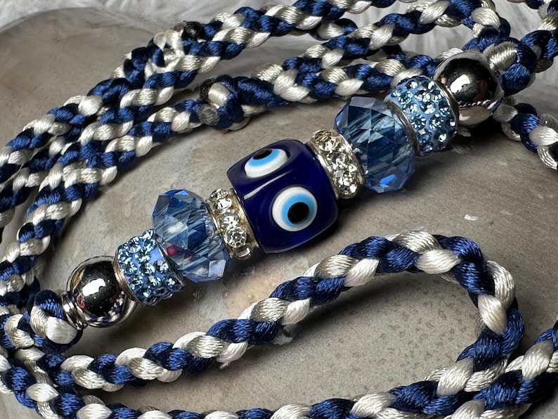 Custom satin braided dog show lead image 14