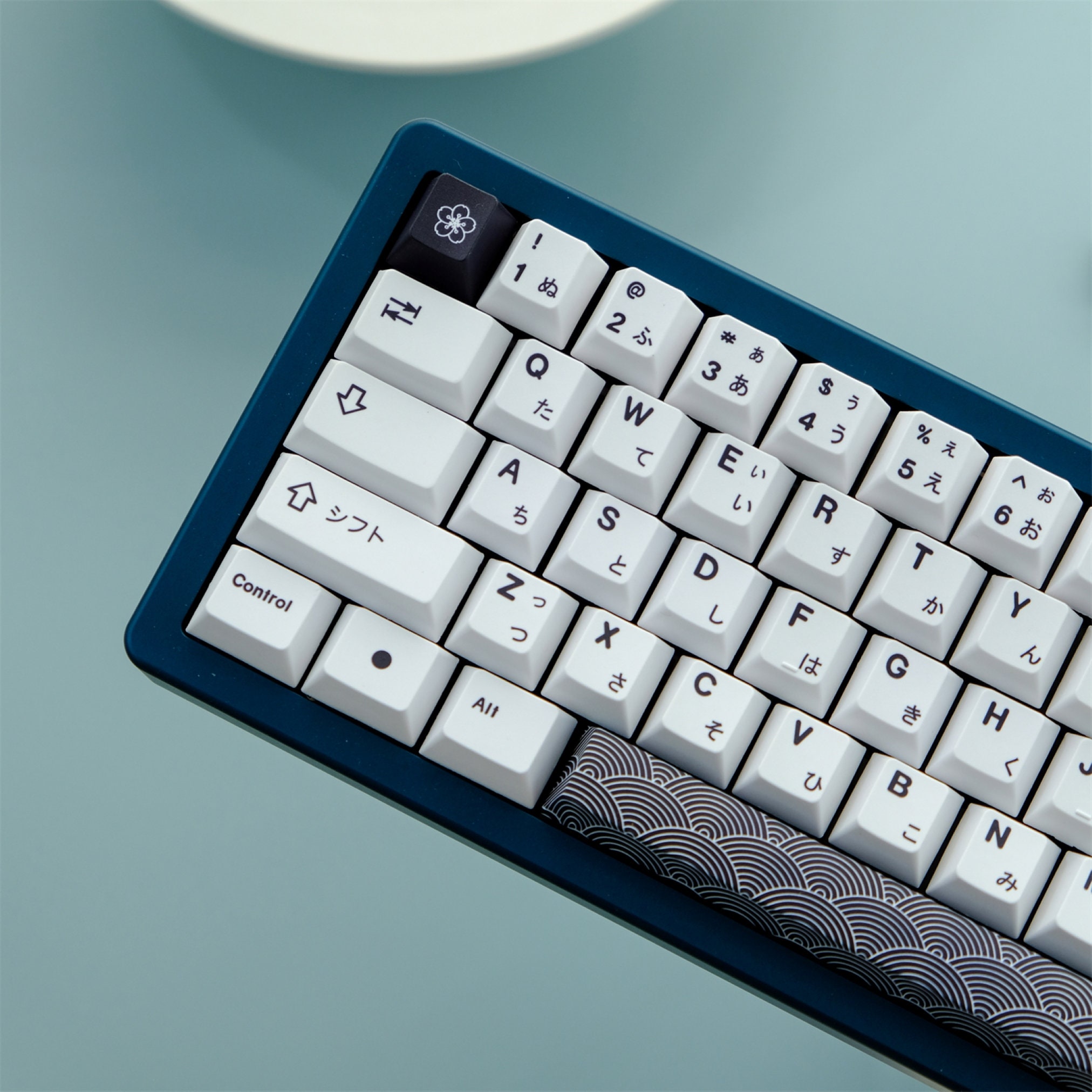 French AZERTY Classic Vintage Keycaps Set