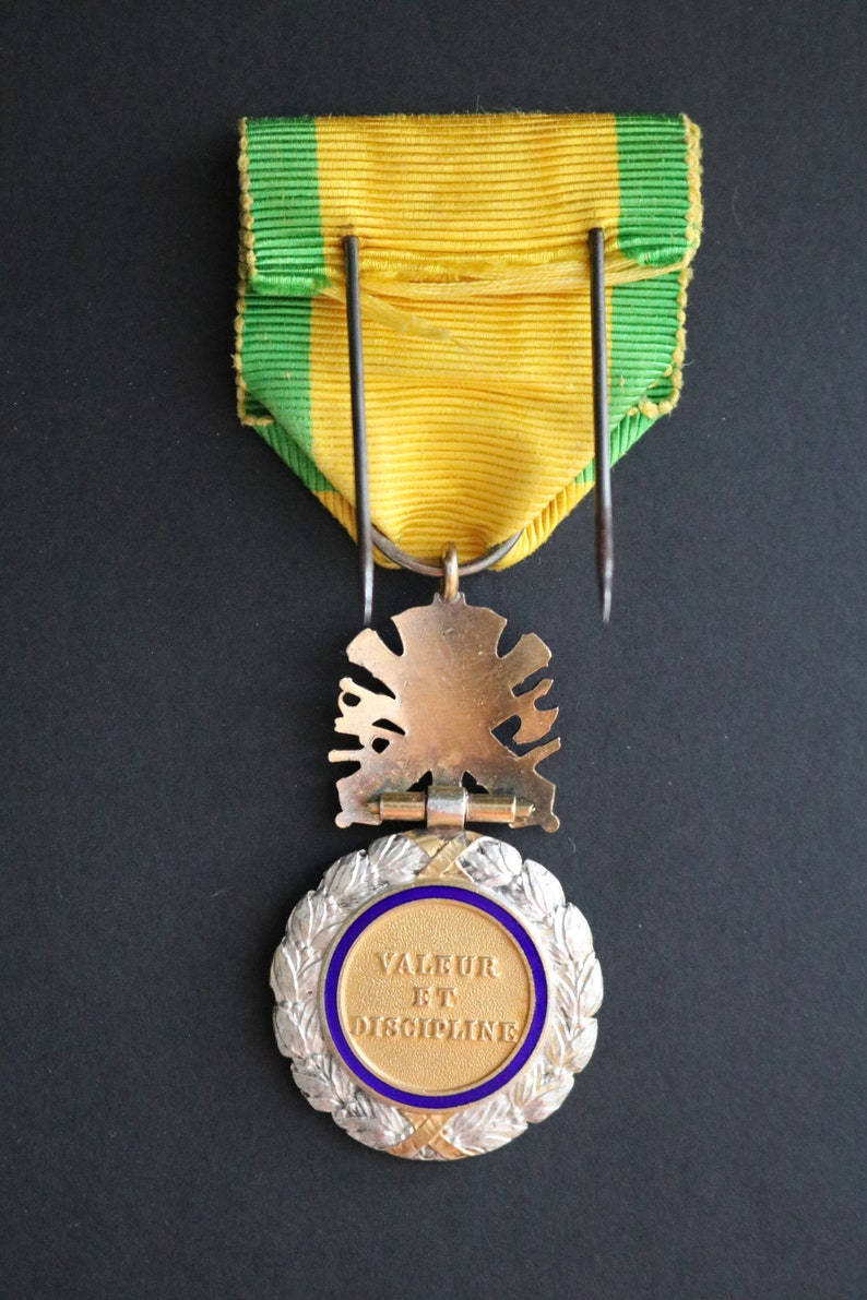 Medal for Valor and Discipline valeur Et Discipline 1870 III Republic