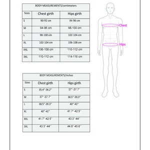 Men's minimalist boho shirt sewing pattern, sizes XL, 2XL and 3XL, instant PDF download, Digital Pattern image 3
