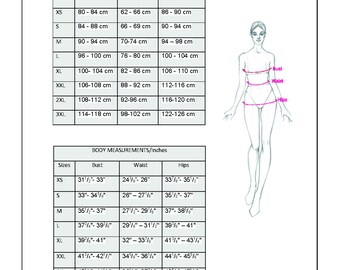 Boxy Top Sewing Pattern, Kimono Top With Tie Closure, Instant PDF