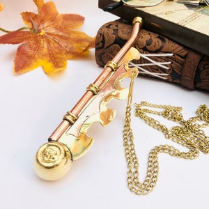 Antique brass Whistle keyring,Vintage key chain,nautical brass keychain, gift for Christmas, gift for man, ,birthday gift, Lot of 12 Pieces