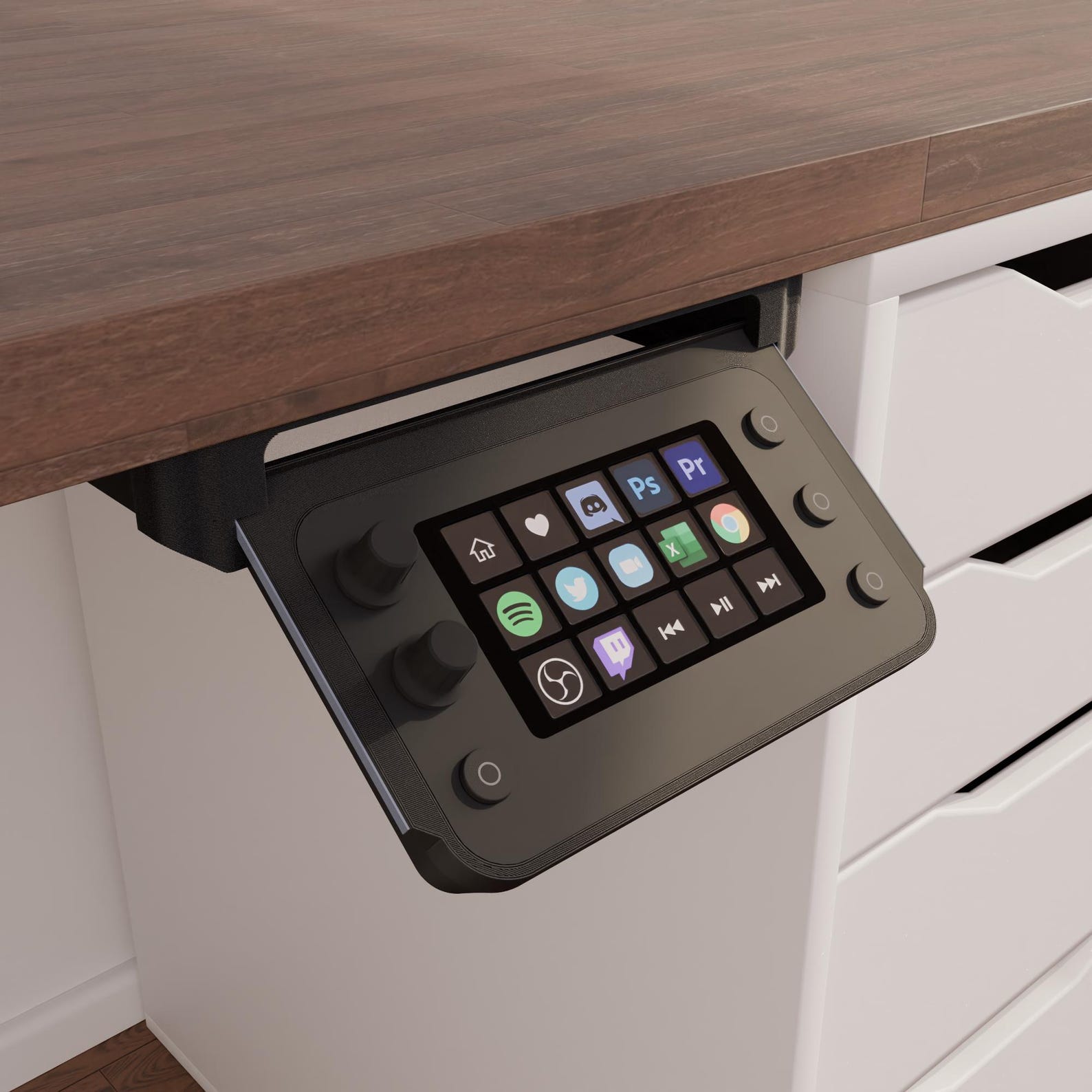 Loupe Deck Live S - Under Table Mount - Etsy