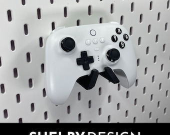 IKEA Skadis - 8bitdo controller mount