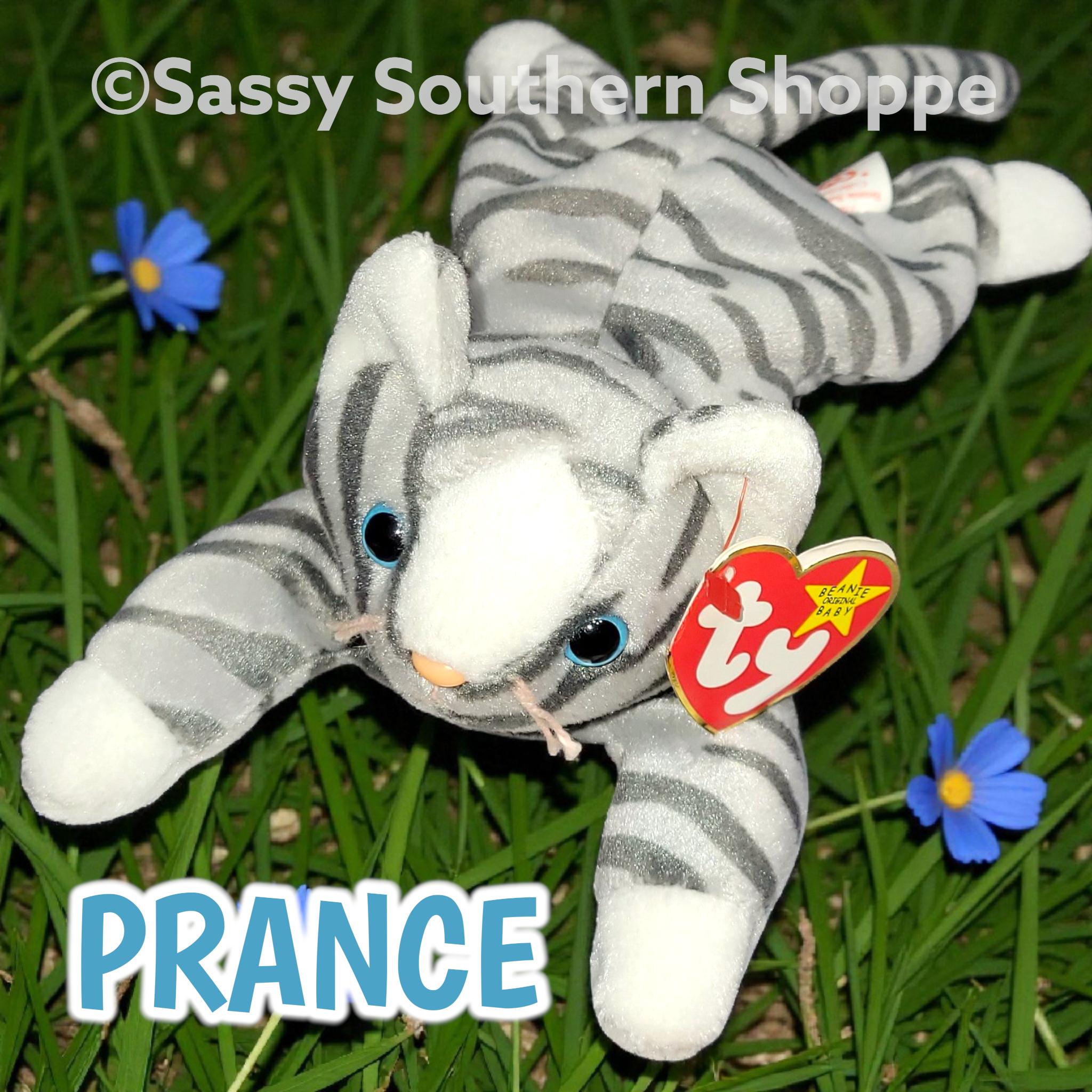 Ty BEANIE BABIES Kitty Cats Chip, Flip, Zip, Nip, Snip, Pounce, Prance ...