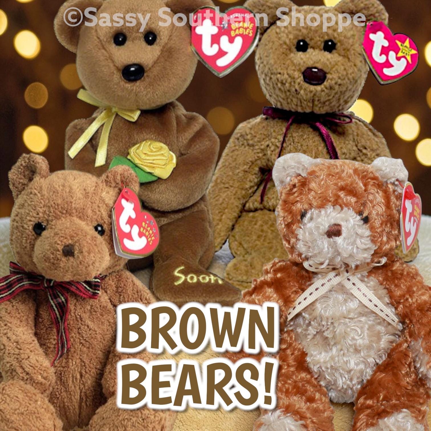 Ted E Bear Plush - Etsy