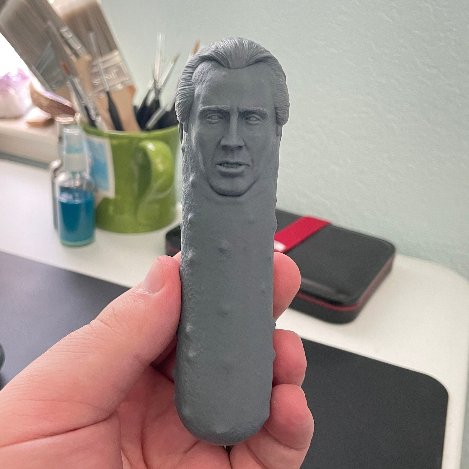 Picolas Cage 3D Print Resin Etsy