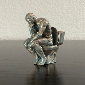 The Thinker - Toilet Edition