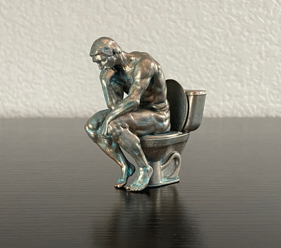 考える人 - トイレ編 - Etsy 日本