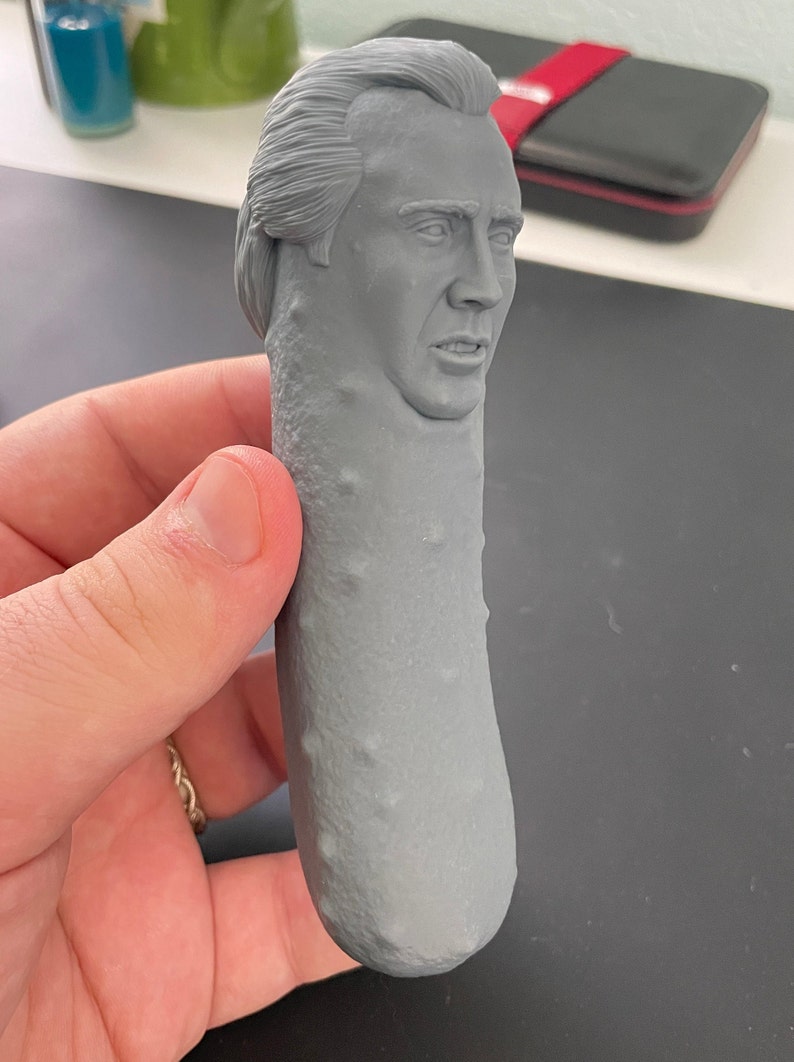 Picolas Cage 3D Print Resin Etsy