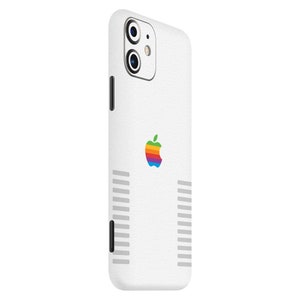 iPhone Retro Apple Skins Cover avvolgente con decalcomania per tutta la pelle per Apple iPhone 15 Pro Max, 15 Pro, 15-14 14 Pro, 14 Pro Max, 12, 13, 13 Pro, 11 immagine 7