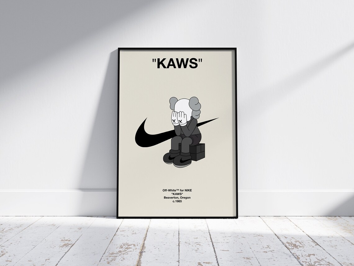 nike kaws 4