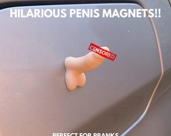 Imanes de nevera con forma de pene: un regalo de broma divertido, decoración original para el hogar, idea de regalo de broma, imán divertido para la oficina, la cocina y fiestas.