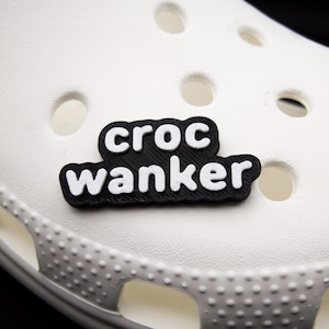 Croc Wanker Charm | Funny Shoe Charm | Naughty Clog Accessories | Cheeky Shoe Decor | Gag Gift for Him | Novelty Croc Charm