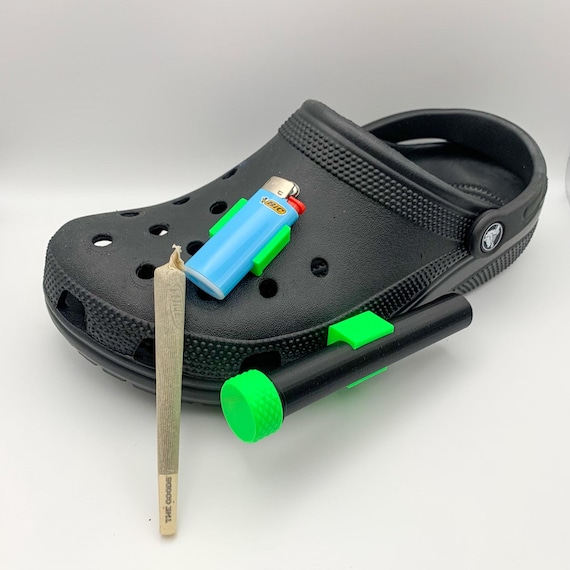 croc cigarette holder Designed for Crocs: Fun Accessory Until you own it Crocs compatible cigarette box