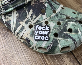 Offensive Charm for Crocs Pin Badge Crocs Cute Charm Colour Options Available Offensive Gifts Custom Made Funny Croc charms