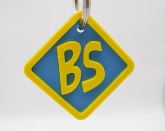 Placas de identificación personalizadas para perros: placas de identificación retro con temática misteriosa. Diseño único y divertido para mascotas. Nombre y color personalizables.