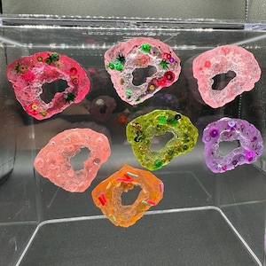 Crystal Geode Jumping Spider Ledge Decor