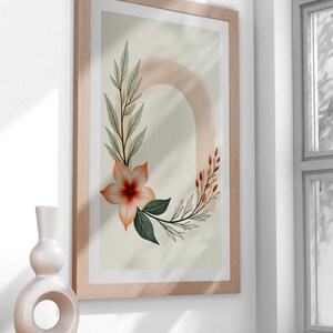 Boho Botanical Wall Art | Posters | DIN A4 | DIN A3 | Downloadable Print |  New Wall Art | Digital Download Print | Trendy wall art