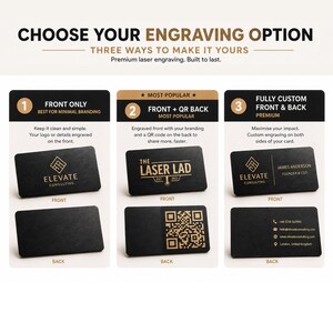 NFC Metal Business Card – Tap to Share Contact Instantly (Digital) image 3