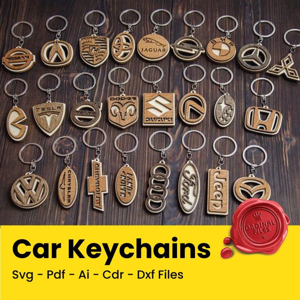 Car Key Chain - Etsy