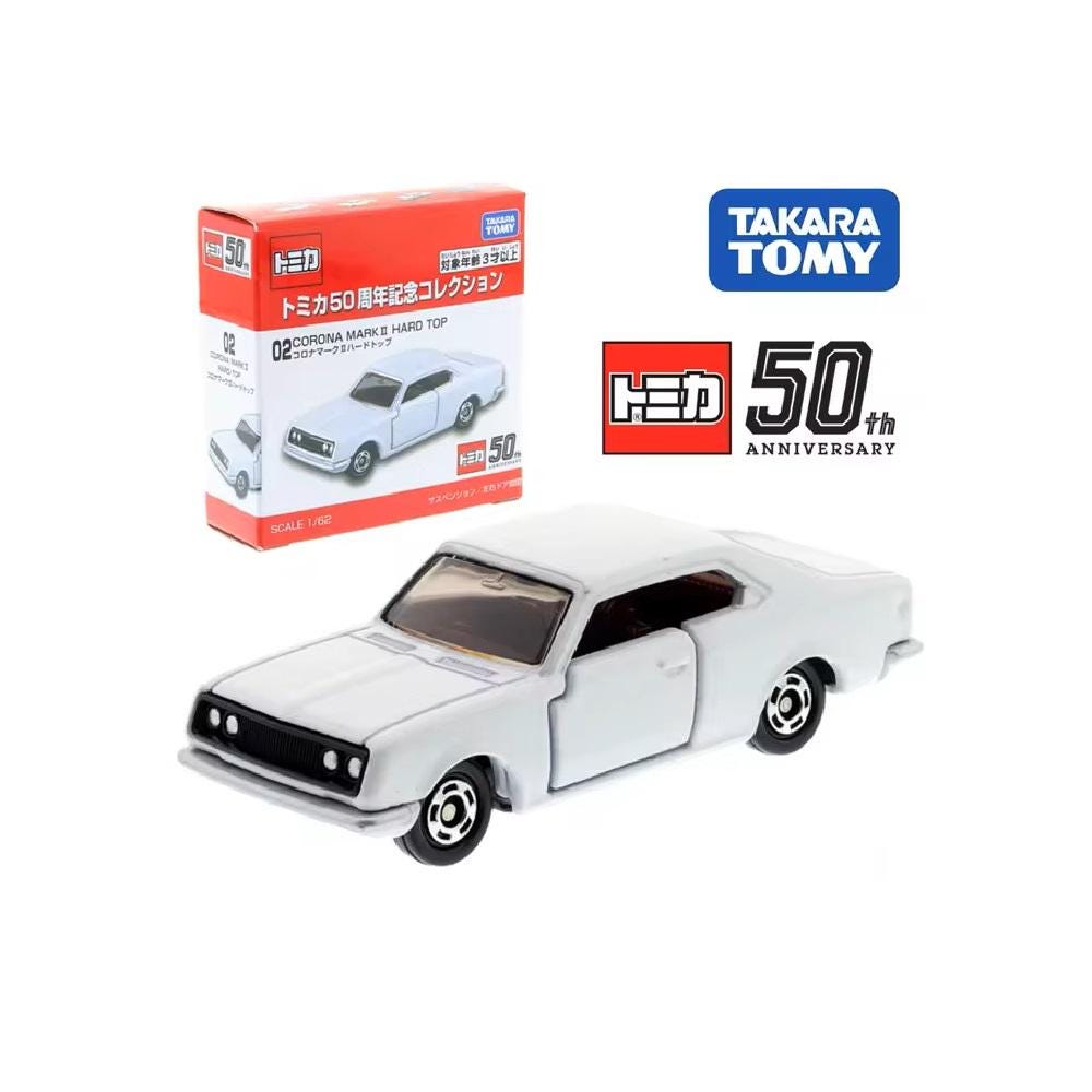 Takara Tomy Tomica 50th Anniversary 02 Toyota Corona Mark II TOMY