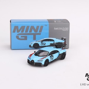 MINI GT - Bugatti Chiron Pur Sport - Scale 1/64 MGT00487