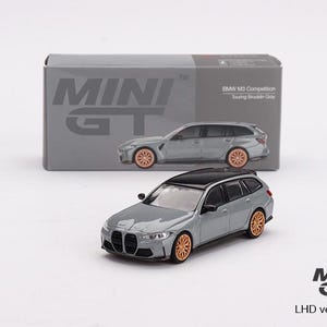 Mini GT - BMW M3 Competition Touring Gris Brooklyn - MGT00864-L - Échelle 1/64