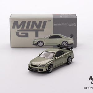 Nissan Skyline GT-R (R34) Tommykaira R-z Millenium Jade - Échelle 1/64 MGT00697