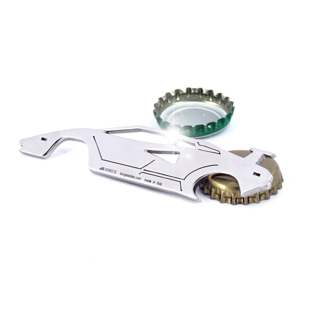 Polished Stainless Steel Bottle Opener Ideal for Owners of Etsy