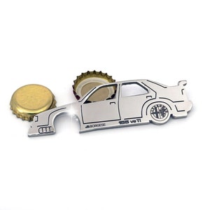Alfa Romeo 155 V6 Ti DTM Polished Stainless Steel Bottle Opener 1/43 Scale Bottle Opener - Flaschenöffner - Décapsuleur - Abrebotellas