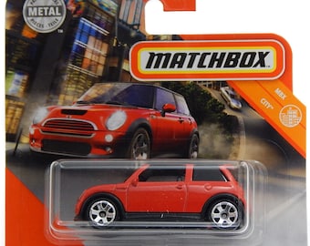 MINI Cooper S Red #39 - Matchbox model scale approx. 1/64