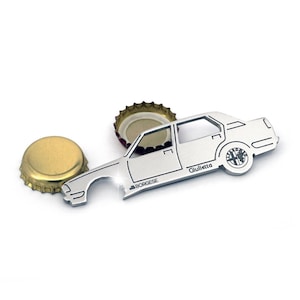 Alfa Romeo Giulietta 1980 Polished Stainless Steel Bottle Opener 1/43 Scale Bottle Opener - Flaschenöffner - Décapsuleur - Abrebotellas