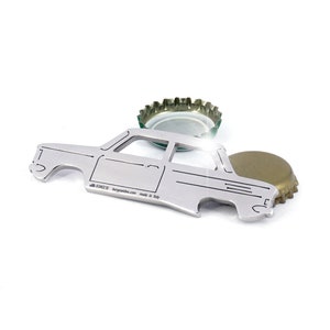 Polished Stainless Steel Bottle Opener ideal for owners of NSU Prinz Scale 1/43