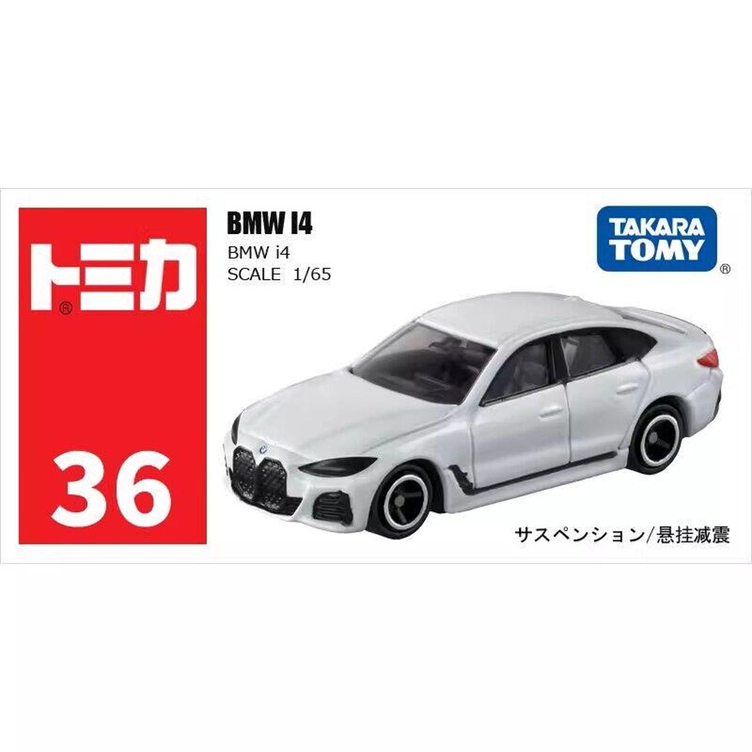 BMW I4 White Tomica Takara Tomy 1/64 Scale Model - Etsy