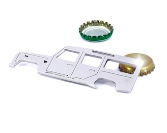 Polished Stainless Steel Bottle Opener ideal for Land Rover owners