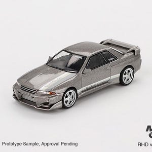 Mini GT - Nissan GT-R (R32) Veilside Combat C-I Combat Gray 2011 - Échelle 1/64 MGT00971-R
