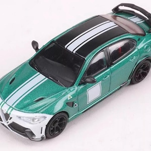 Alfa Romeo Giulia GTAm Vert - DCT Die Cast Team - Échelle 1/64