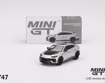 Lamborghini Urus Performante Nimbus Grey - MINI GT - 1/64 Scale MGT00747