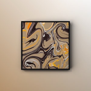Abstract Wall Art Print | Wall Decor | Boho Art | Abstract Poster | Home Decor | Framed Physical Print