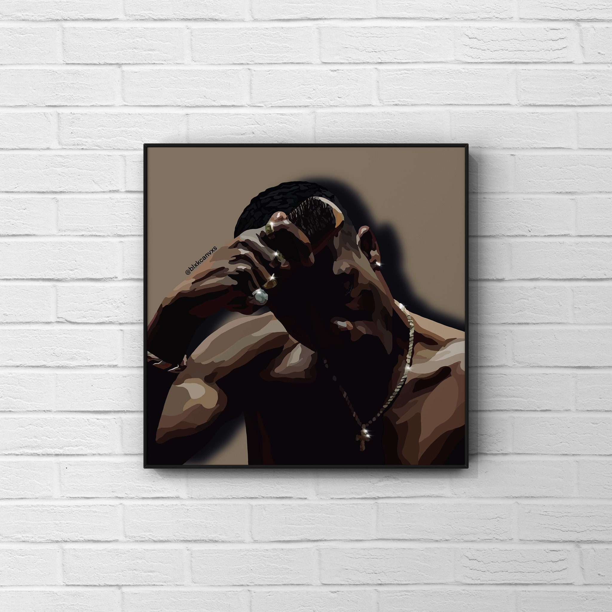 Wellen | Schwarz druckbare Kunst | Wandposter | Schwarze Männer Kunstdruck | Kunstdruck | Schwarz besessen Kunst | Wohnkultur | Afro Kunst | Digitaler Download