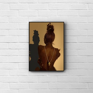 Church Girl | Black Girl Art Poster | Black Owned Art | Black Woman | Printable Wall Art | Home Decor | Afro Art Print | Digital Download