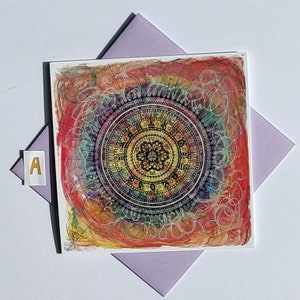 BIGLIETTI AUGURALI Serie Mandala