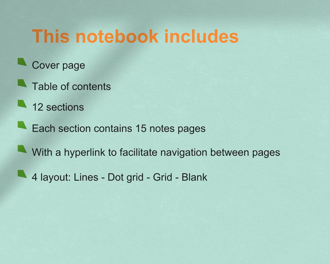 Supernote Templates Digital Notebook Supernote A5 / A5X / A6 / A6X