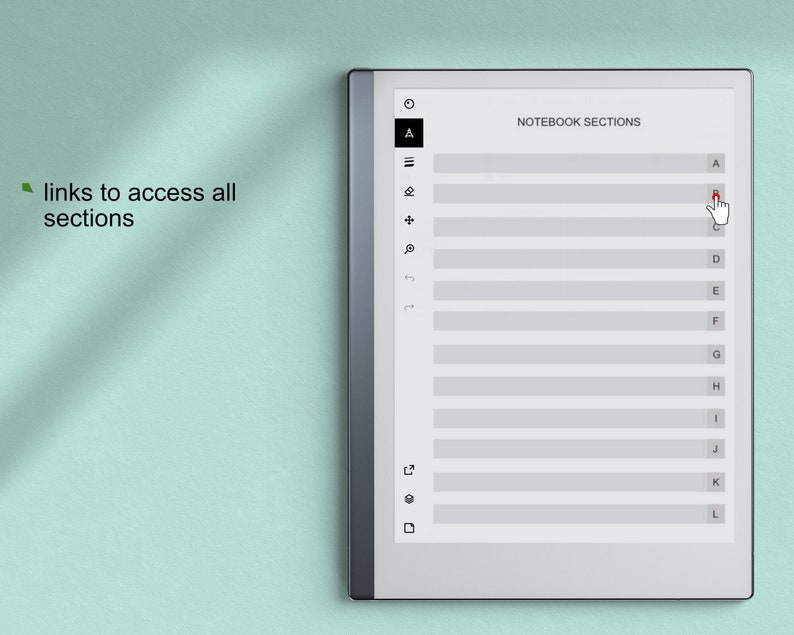 Remarkable Templates Digital Notebook Remarkable 2&1 Etsy