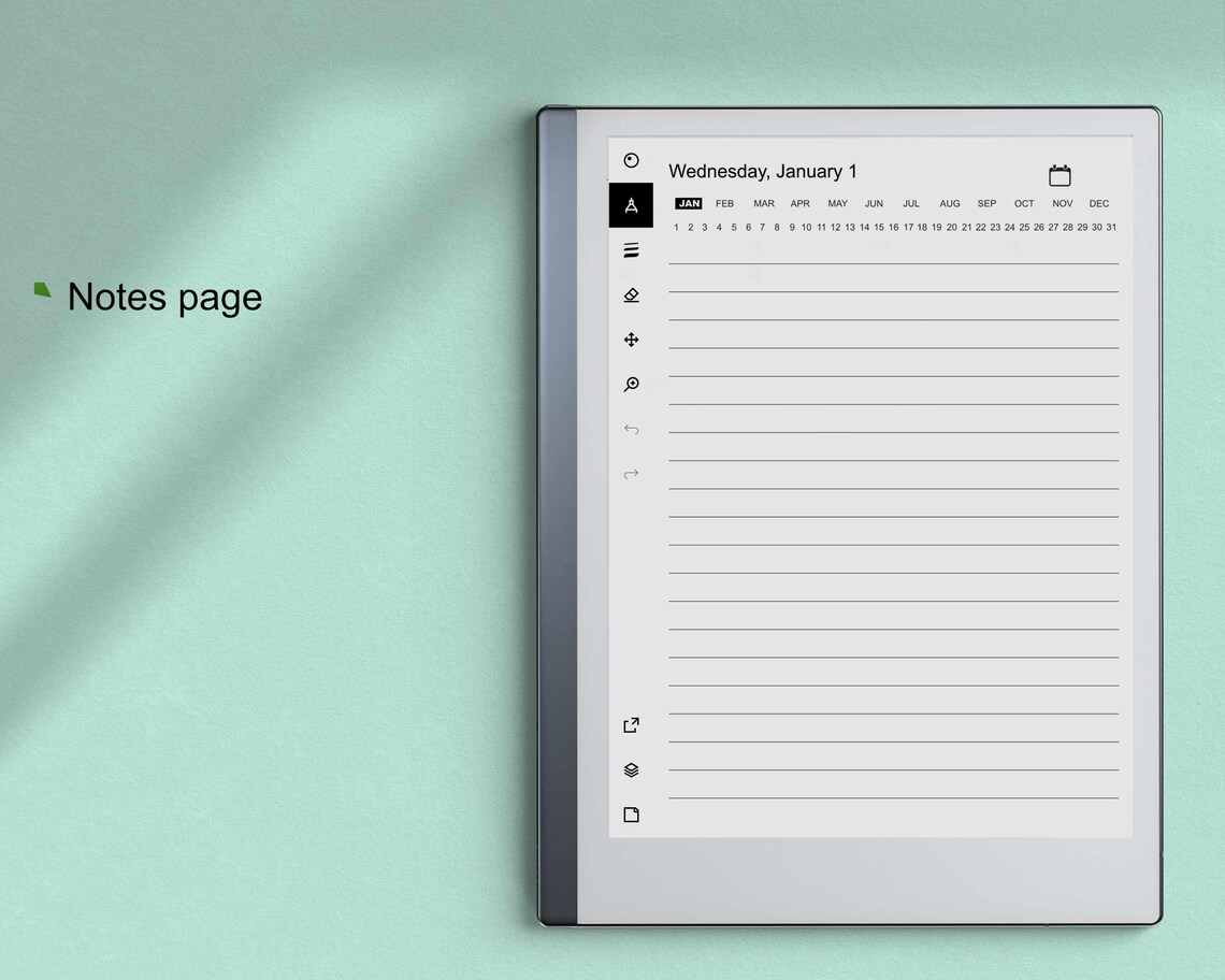 2026 Daily to Do List for Remarkable 2 and Paper Pro,hyperlinked ...