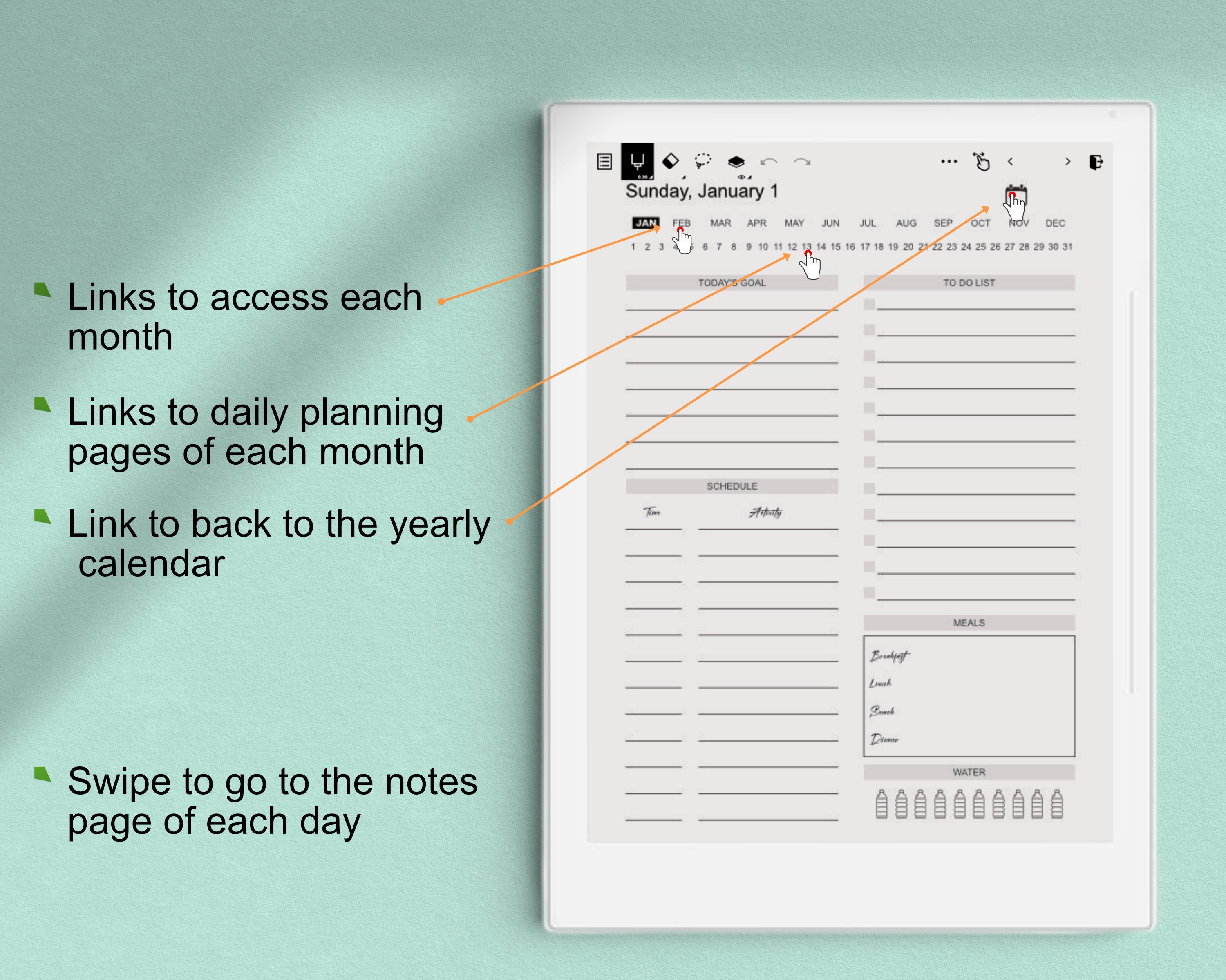 Supernote Templates 2023 Daily Planner Supernote A5 / A5X / Etsy Supernote Templates 2023 Daily Planner Supernote A5 / A5X / Etsy